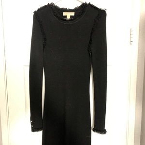 Michael Kors Black Long Sleeve Dress